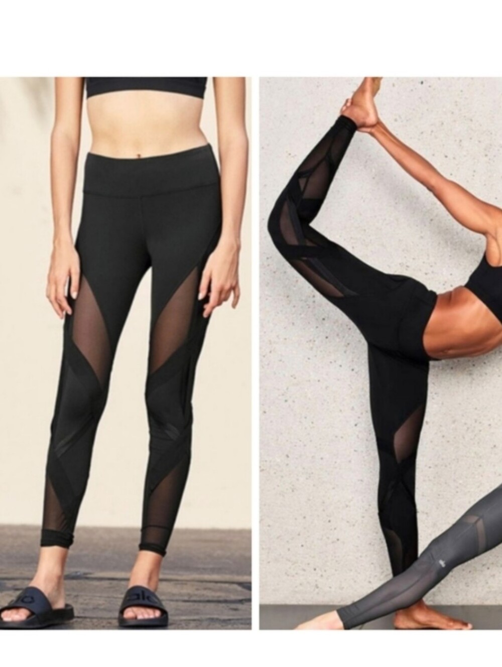NEW Alo Yoga High-waist Bandage Leggings Black XS